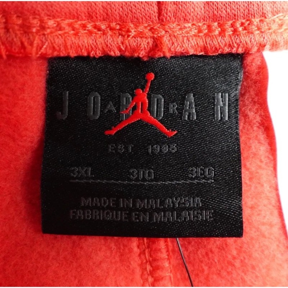 Jordan Flight Fleece Shorts Standard Fit Red FN4535-604 3XL - Picture 4 of 12